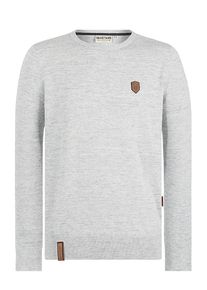 Naketano, Herren Pullover 'MDMA macht aha', Hellgrau