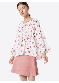 GAP, Damen Bluse, Altrosa / Hellrot / Weiß