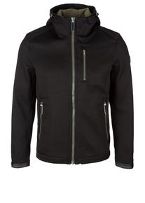 s.Oliver RED LABEL, Herren Softshelljacke, Khaki / Schwarz