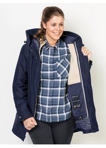 Jack Wolfskin, Damen Funktionsparka 'NORTH BAY PARKA', Nachtblau