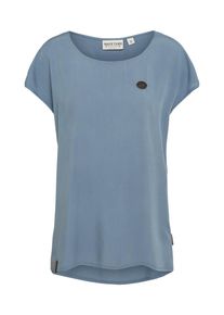 Naketano, Damen T-Shirt 'Stanzovic', Himmelblau