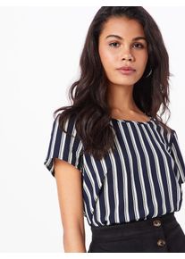 Véro Moda VERO MODA, Damen Bluse 'VMSASHA', Navy / Weiß