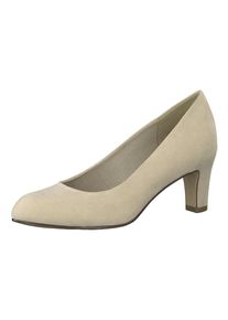 Tamaris, Damen Pumps, Naturwei&szlig;