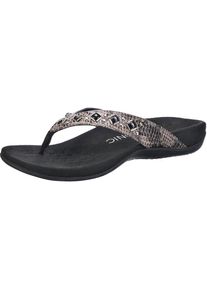 Vionic, Damen Pantoletten, Grau / Schwarz