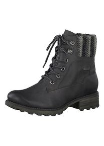 Tamaris, Damen Schnürstiefel, Anthrazit