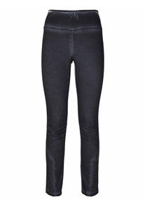 Heine, Damen Leggings mit Nieten, Blau