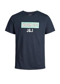 Jack & Jones JACK & JONES, Herren T-Shirt, Navy / Pastellgrün / Weiß