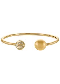 JETTE, Damen Armreif 'Glamorous Ball', Gold