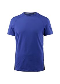 Under Armour, Herren Laufshirt 'HeatGear Coolswitch', Royalblau / Schwarz