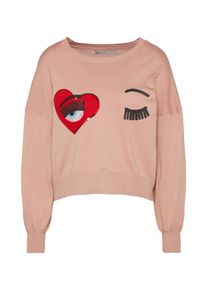 Only, Damen Pullover 'CHELSEA', Rosa