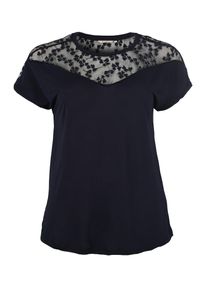 Only Carmakoma, Damen Shirt 'LINN', Dunkelblau