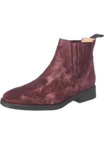 kmb. KMB, Damen Stiefeletten 'Matilda', Weinrot