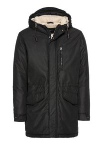 Jack & Jones JACK & JONES, Herren Parka 'JPRALEN', Schwarz