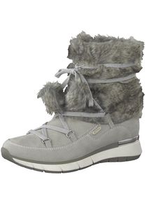 Marco Tozzi, Damen Winterstiefel, Grau
