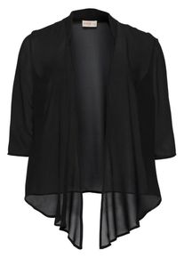 sheego Style, Damen Blusenblazer, Schwarz
