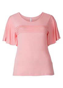 sheego Trend, Damen Trend Top, Rosa / Pastellpink