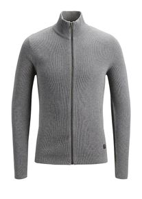 Jack & Jones JACK & JONES, Herren Cardigan, Graumeliert