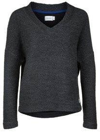 Marc O'Polo Marc O'Polo DENIM, Damen Pullover 'MIT TIEFEM V-NECK', Dunkelgrau