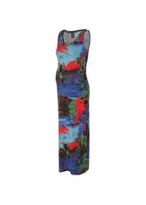Love2wait, Damen Kleid 'Palms', Blau / Mischfarben