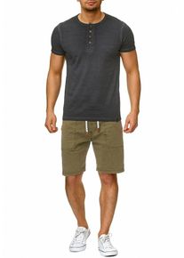 INDICODE JEANS, Herren Shirt 'Keswick', Dunkelgrau