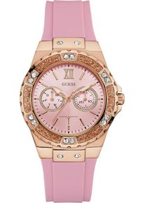 Guess, Damen Quarzuhr 'LIMELIGHT', Gold / Pink