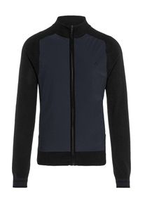 J. Lindeberg J.Lindeberg, Herren Jacke 'Knitted Hybrid', Anthrazit / Schwarz