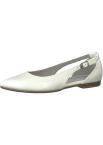 Tamaris, Damen Ballerina, Weiß