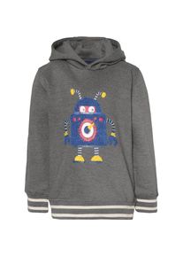 LEMON BERET, Kapuzenpullover, Blau / Gelb / Graumeliert / Wei&szlig;