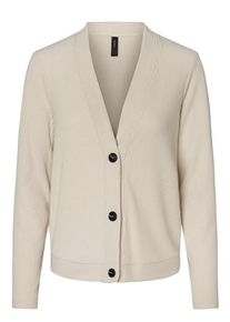 Y.A.S, Damen Strickjacke, Beige