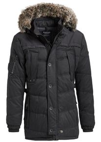 Khujo, Herren Jacke 'COIN', Schwarz
