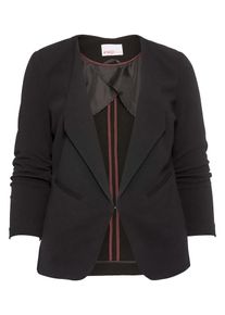 sheego Class, Damen Blazer, Schwarz