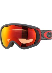 Oakley, Herren Skibrille 'Canopy Prizm Porch Iridium', Anthrazit / Rauchgrau / Orangerot