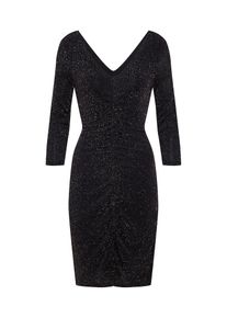s.Oliver BLACK LABEL, Damen Kleid, Schwarz / Silber