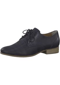 Tamaris, Damen Schnürschuh, Navy