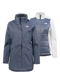The North Face, Damen Doppeljacke 'ARASHI', Pastellblau / Wei&szlig;