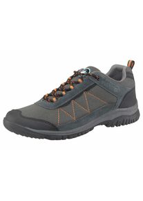 Polarino, Herren Outdoorschuh 'Peak Low M', Basaltgrau / Orange