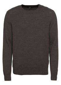 Banana Republic, Herren Pullover 'SOLID MERINO CREW', Schoko