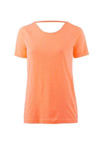 Under Armour, Damen Threadborne Seamless Funktionsshirt 'Spacedye', Apricot