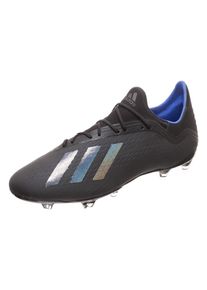 adidas Performance, Herren Fußballschuh 'X 18.2 FG', Royalblau / Schwarz