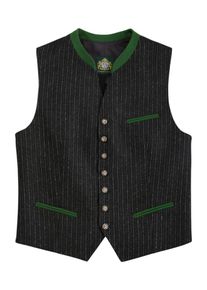Hammerschmid, Herren Trachtengilet, Anthrazit / Grün