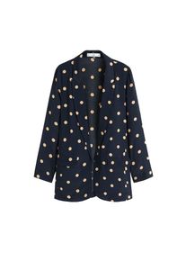 Mango, Damen Blazer 'Julia', Navy / Puder