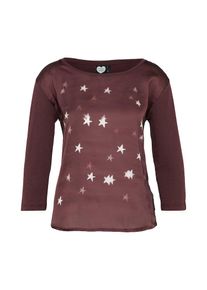 Catwalk Junkie, Damen Shirt 'STARS', Burgunder