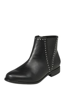 Tom Tailor, Damen Chelsea-Stiefelette, Schwarz