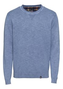 & Colours & Sons COLOURS & SONS, Herren Pullover 'miami slub', Rauchblau