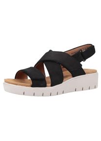 Clarks, Damen Sandale, Schwarz