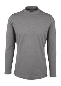Under Armour, Herren Longsleeve 'Mock', Graumeliert