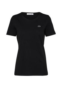Lacoste, Damen T-Shirt, Schwarz