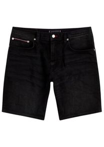Tommy Hilfiger, Herren Jeansshorts 'Brooklyn', Schwarz