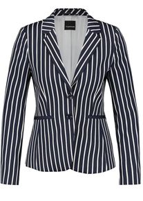 Taifun, Damen Blazer, Nachtblau / Wei&szlig;