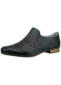 Rieker, Damen Slipper, Schwarz
